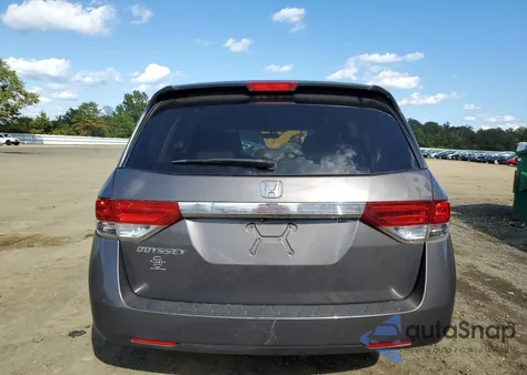 2014 Honda Odyssey Ex из США, поврежденный, VIN 5FNRL5H46EB041261